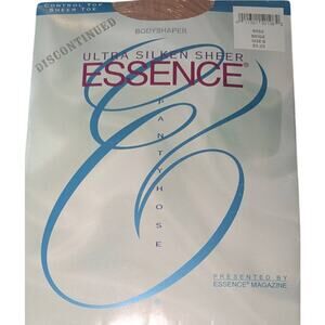 New Discontinued Essence Ultra Silken Sheer Bodyshaper Panty Hose Beige S/M (B)